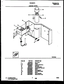 03 - Control Parts parts for Frigidaire Air Conditioner FAC053T7A1 from AppliancePartsPros.com