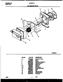 04 - Air Handling Parts parts for Frigidaire Air Conditioner FAC053T7A1 from AppliancePartsPros.com