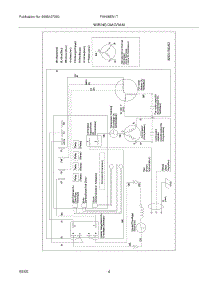 04 - Wiring Diagram parts for Frigidaire Air Conditioner FAH08EN1T from AppliancePartsPros.com