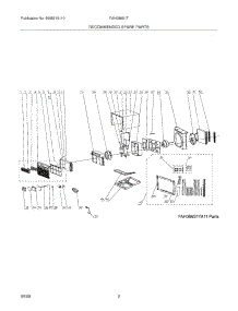 03 - Recommended Spare Parts parts for Frigidaire Air Conditioner FAH086S1TA12 from AppliancePartsPros.com