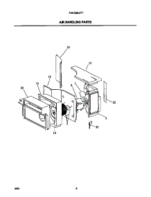 04 - Air Handling Parts parts for Frigidaire Air Conditioner FAH096J2T1 from AppliancePartsPros.com