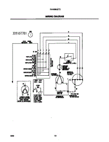 07 - Wiring Diagram parts for Frigidaire Air Conditioner FAH096J2T2 from AppliancePartsPros.com