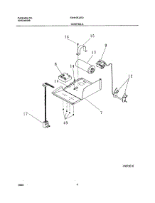 05 - Controls parts for Frigidaire Air Conditioner FAH10EJ2T2 from AppliancePartsPros.com