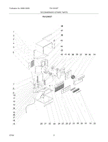 03 - Recommended Spare Parts parts for Frigidaire Air Conditioner FAH124N2T from AppliancePartsPros.com