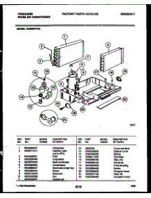 04 - System Parts parts for Frigidaire Air Conditioner FAB067P7B1 from AppliancePartsPros.com