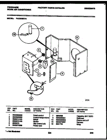 03 - Electrical Parts parts for Frigidaire Air Conditioner FAC063S7A1 from AppliancePartsPros.com