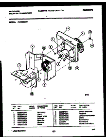 04 - Air Handling Parts parts for Frigidaire Air Conditioner FAC063S7A1 from AppliancePartsPros.com