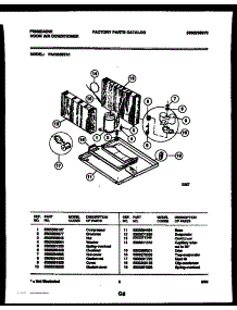 05 - System Parts parts for Frigidaire Air Conditioner FAC063S7A1 from AppliancePartsPros.com