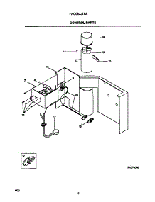 03 - Control Parts parts for Frigidaire Air Conditioner FAC082J7A6 from AppliancePartsPros.com