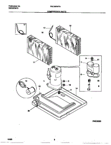 05 - Compressor Parts parts for Frigidaire Air Conditioner FAC083W7A1 from AppliancePartsPros.com