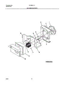 07 - Air Handling Parts parts for Frigidaire Air Conditioner FAC089L7A1 from AppliancePartsPros.com