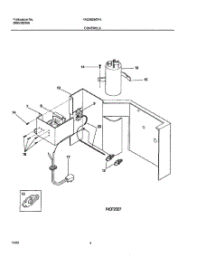 05 - Controls parts for Frigidaire Air Conditioner FAC082M7A1 from AppliancePartsPros.com