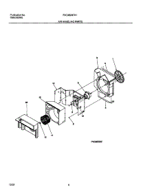07 - Air Handling Parts parts for Frigidaire Air Conditioner FAC082M7A1 from AppliancePartsPros.com