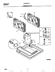 05 - Compressor Parts parts for Frigidaire Air Conditioner FAC083W7A1A from AppliancePartsPros.com