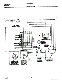 07 - Wiring Diagram parts for Frigidaire Air Conditioner FAC083W7A1A from AppliancePartsPros.com