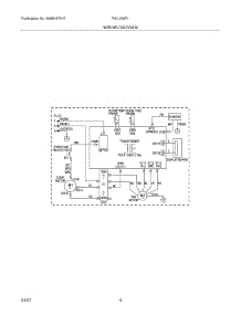 04 - Wiring Diagram parts for Frigidaire Air Conditioner FAC105P1AENG4 from AppliancePartsPros.com