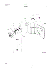 05 - Controls parts for Frigidaire Air Conditioner FAC085K7A1 from AppliancePartsPros.com
