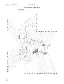 03 - Recommended Spare Parts parts for Frigidaire Air Conditioner FAH085N1T2 from AppliancePartsPros.com