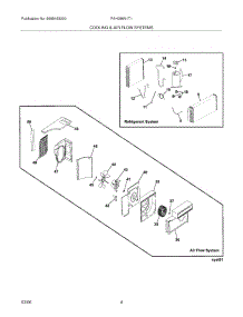05 - Cooling & Air Flow Systems parts for Frigidaire Air Conditioner FAH086N1T1 from AppliancePartsPros.com