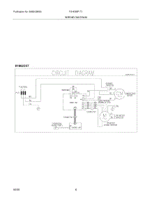 06 - Wiring Diagram parts for Frigidaire Air Conditioner FAH085P1T1 from AppliancePartsPros.com