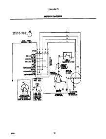 07 - Wiring Diagram parts for Frigidaire Air Conditioner FAH106J1T1 from AppliancePartsPros.com