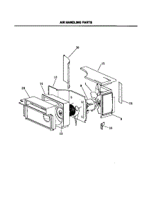 04 - Air Handling Parts parts for Frigidaire Air Conditioner FAH126J2T1 from AppliancePartsPros.com