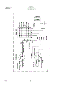 04 - Wiring Diagram parts for Frigidaire Air Conditioner FAD052M7A1 from AppliancePartsPros.com