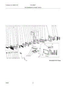 03 - Recommended Spare Parts parts for Frigidaire Air Conditioner FAH10ES2TA13 from AppliancePartsPros.com