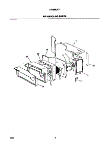 04 - Air Handling Parts parts for Frigidaire Air Conditioner FAH08EJ1T1 from AppliancePartsPros.com