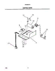 03 - Control Parts parts for Frigidaire Air Conditioner FAH12EJ2T1 from AppliancePartsPros.com