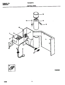 03 - Control  Parts parts for Frigidaire Air Conditioner FAC052G7A1 from AppliancePartsPros.com