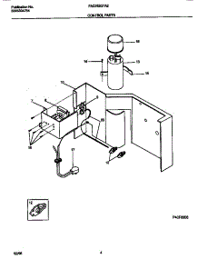 03 - Control Parts parts for Frigidaire Air Conditioner FAC052G7A2 from AppliancePartsPros.com