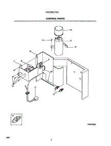 04 - Control Parts parts for Frigidaire Air Conditioner FAC052J7A3 from AppliancePartsPros.com