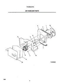 06 - Air Handling Parts parts for Frigidaire Air Conditioner FAC052J7A3 from AppliancePartsPros.com