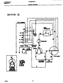07 - Wiring Diagram parts for Frigidaire Air Conditioner FAC052G7A2 from AppliancePartsPros.com