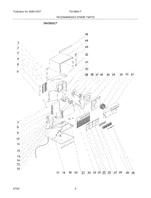 03 - Recommended Spare Parts parts for Frigidaire Air Conditioner FAH085N1T from AppliancePartsPros.com