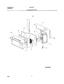 07 - Air Handling Parts parts for Frigidaire Air Conditioner FAH106J1T2 from AppliancePartsPros.com