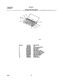 11 - Window Mounting Parts parts for Frigidaire Air Conditioner FAH106J1T2 from AppliancePartsPros.com