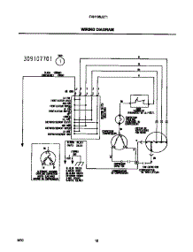07 - Wiring Diagram parts for Frigidaire Air Conditioner FAH106J2T1 from AppliancePartsPros.com