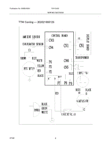 04 - Wiring Diagram parts for Frigidaire Air Conditioner FAH124S1TA from AppliancePartsPros.com