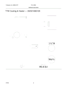 04 - Wiring Diagram parts for Frigidaire Air Conditioner FAH14ES2TB from AppliancePartsPros.com