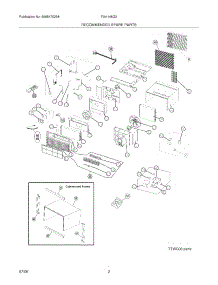 03 - Recommended Spare Parts parts for Frigidaire Air Conditioner FAH146Q2T3 from AppliancePartsPros.com