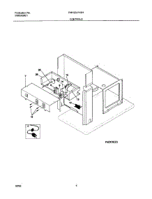 05 - Controls parts for Frigidaire Air Conditioner FAK123J1V4 from AppliancePartsPros.com