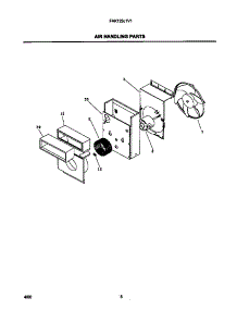 04 - Air Handling Parts parts for Frigidaire Air Conditioner FAK123J1V1 from AppliancePartsPros.com