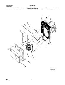 07 - Air Handling parts for Frigidaire Air Conditioner FAL105K1A3 from AppliancePartsPros.com