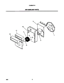 04 - Air Handling Parts parts for Frigidaire Air Conditioner FAK083J7V1 from AppliancePartsPros.com