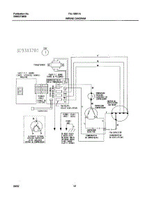 12 - Wiring Diagram parts for Frigidaire Air Conditioner FAL105K1A3 from AppliancePartsPros.com