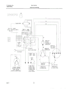 12 - Wiring parts for Frigidaire Air Conditioner FAL105K1A1 from AppliancePartsPros.com