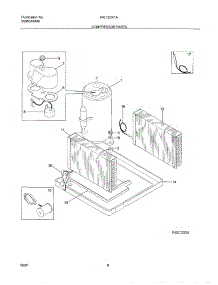 09 - System / Compressor parts for Frigidaire Air Conditioner FAL123K1A2 from AppliancePartsPros.com