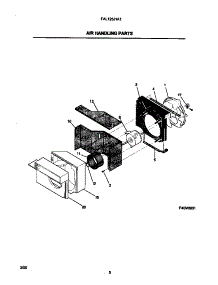 04 - Air Handling Parts parts for Frigidaire Air Conditioner FAL125J1A1 from AppliancePartsPros.com